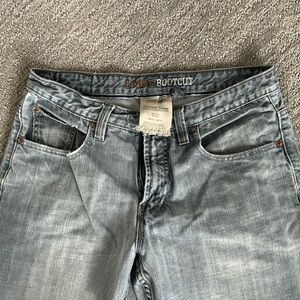 Urban Up men’s loose boot cut jeans